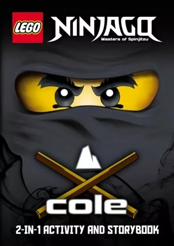 9781409310341 - LEGO Ninjago Cole és Jay 2-az-1-ben angol nyelvű kézikönyv
