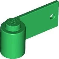 3821c6 - LEGO zöld ajtó 1 x 3 x 1 méretű, jobbos