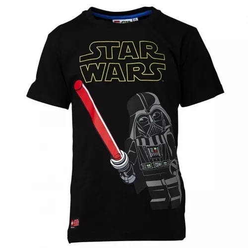 THOR652-993-140 - LEGO Wear Star Wars Thor 652 fiú fekete t-shirt 140-es méretben