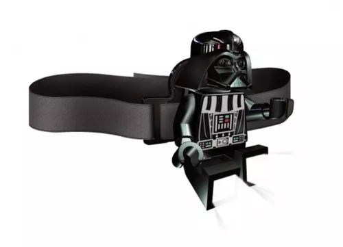 LGL-HE3 - LEGO Star Wars Darth Vader csiptethető és fejre rakható minifigura LED lámpa
