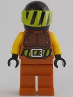 cty1350 - LEGO City Wallop minifigura, Stuntz sofőr