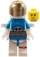 cty1413 - LEGO CITY minifigura, asztronauta nő