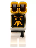 njo716 - LEGO Ninjago Wu Bot minifigura, Core, 2 kilövővel