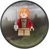 850682 - LEGO Zsákos Bilbó mágnes - ragasztott, a figurát nem lehet levenni
