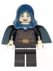 sw379 - LEGO Star Wars Barriss Offee minifigura kék köpenyben
