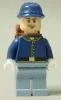tlr021 - LEGO Lovassági katona, hátizsákkal, félmosollyal, szakállal