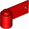 3821c5 - LEGO piros ajtó 1 x 3 x 1 méretű, jobbos