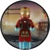853457 - LEGO Superheroes Iron Man mágnes - ragasztott, a figurát nem lehet levenni