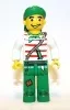 4j013 - LEGO 4 Juniors Kalóz - Jolly Jack Crow nagy figura