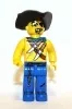 4j016 - LEGO 4 Juniors Kalóz - Drake Dagger nagy figura