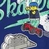 TIMMY409-578-140 - LEGO Wear Timmy 409 fiú kék t-shirt 140-es méretben