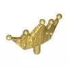 33322c115 - LEGO gyöngyház arany minifigura korona tiara