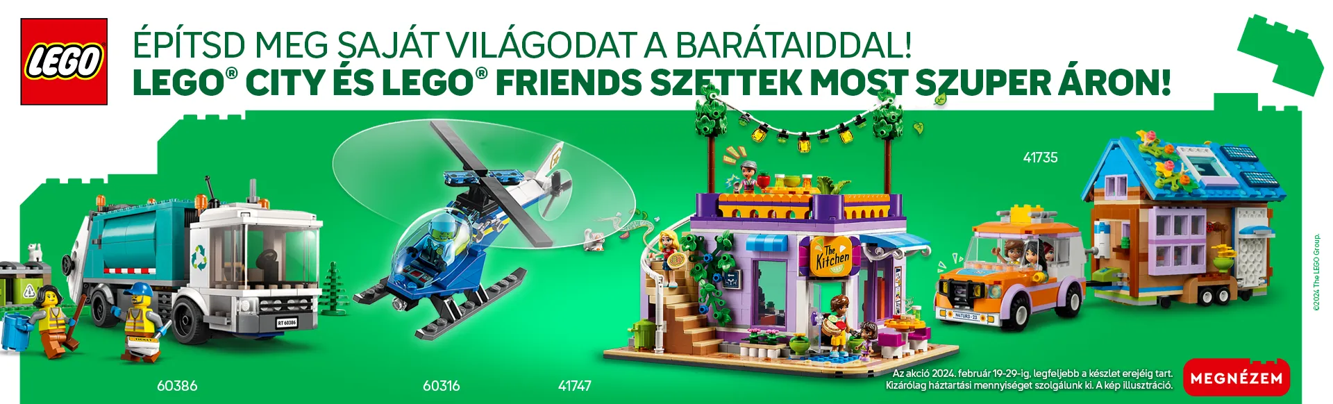 LEGO City és Friends akció!