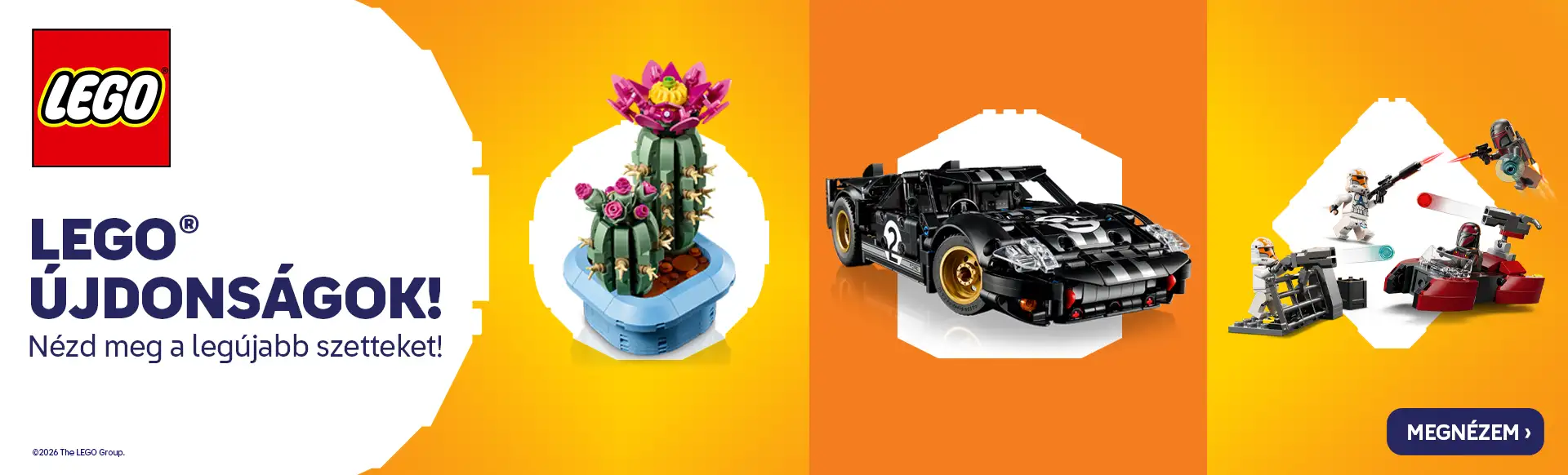 A LEGO® Januári újdonságai a KockaÁruházban!