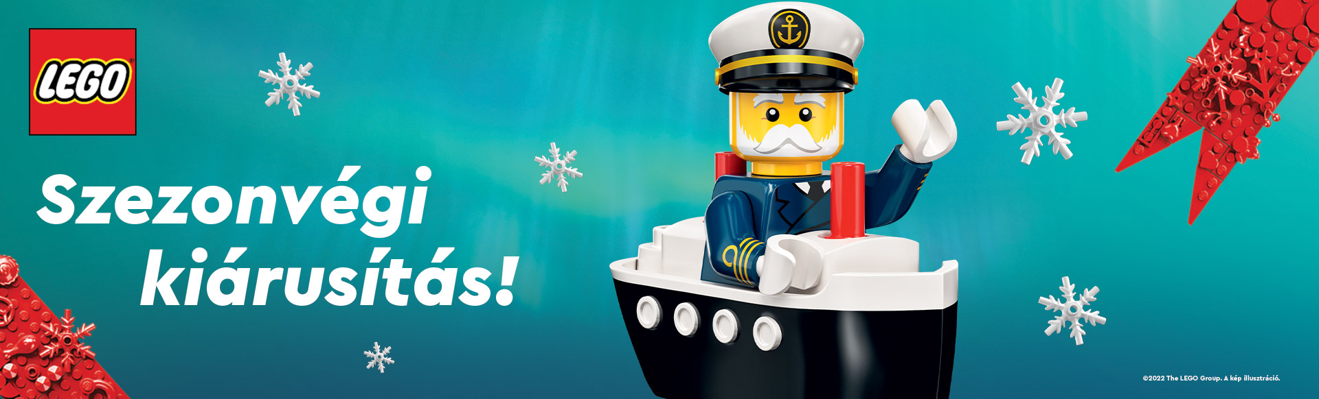 Utolsó darabok! Egyes LEGO® építőkészletek most kedvezményes áron!