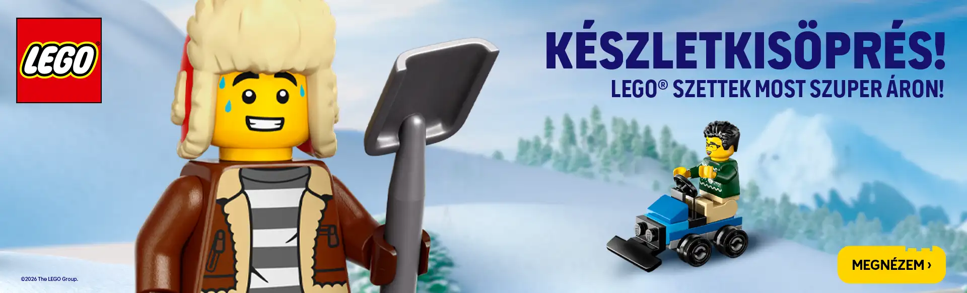 LEGO® Téli kiárusítás!