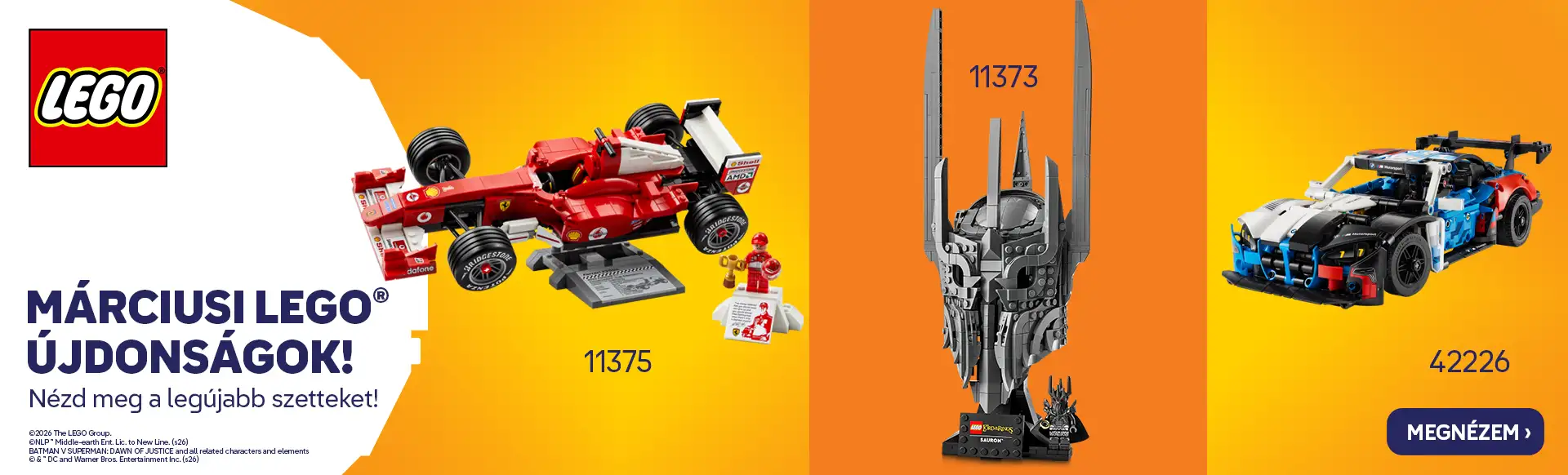 LEGO® Márciusi újdonságok