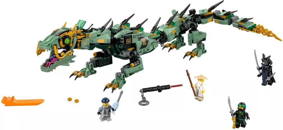 70612 - LEGO Ninjago™ - Zöld nindzsa mechanikus sárkány
