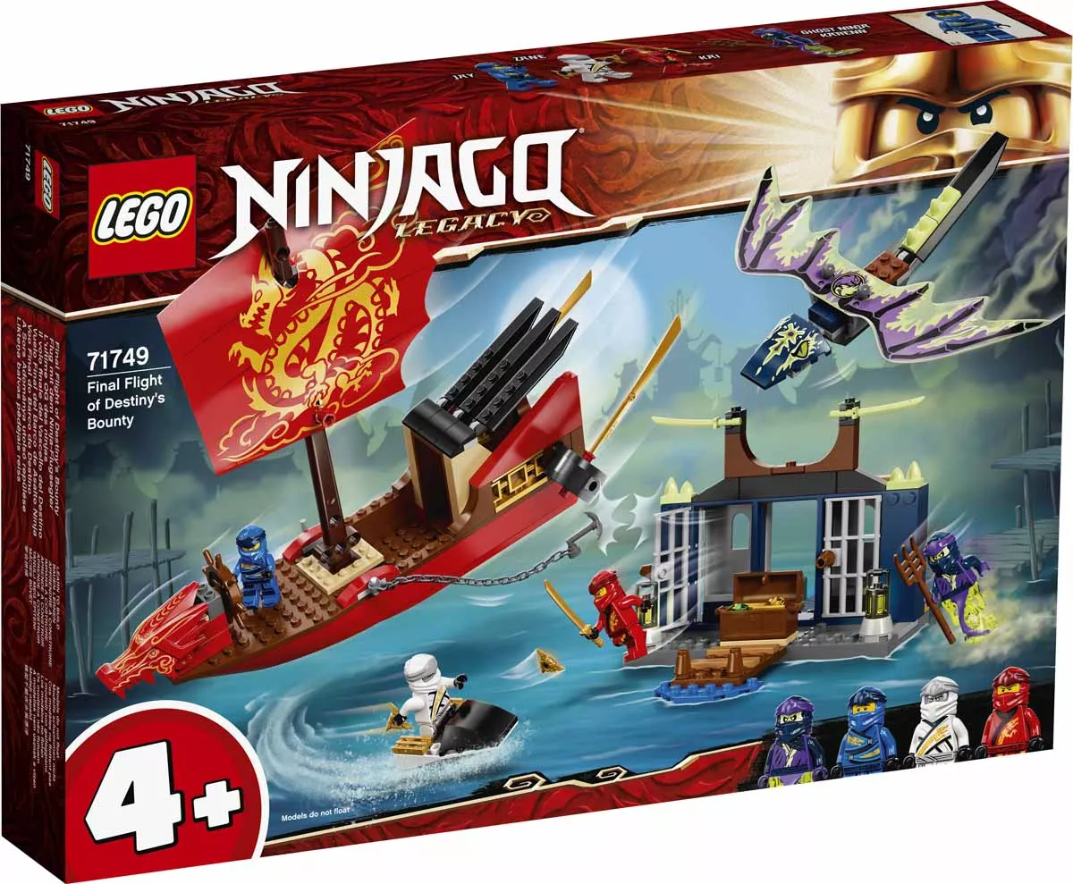 LEGO 71749 - LEGO Ninjago™ A Sors Adománya utolsó repülése