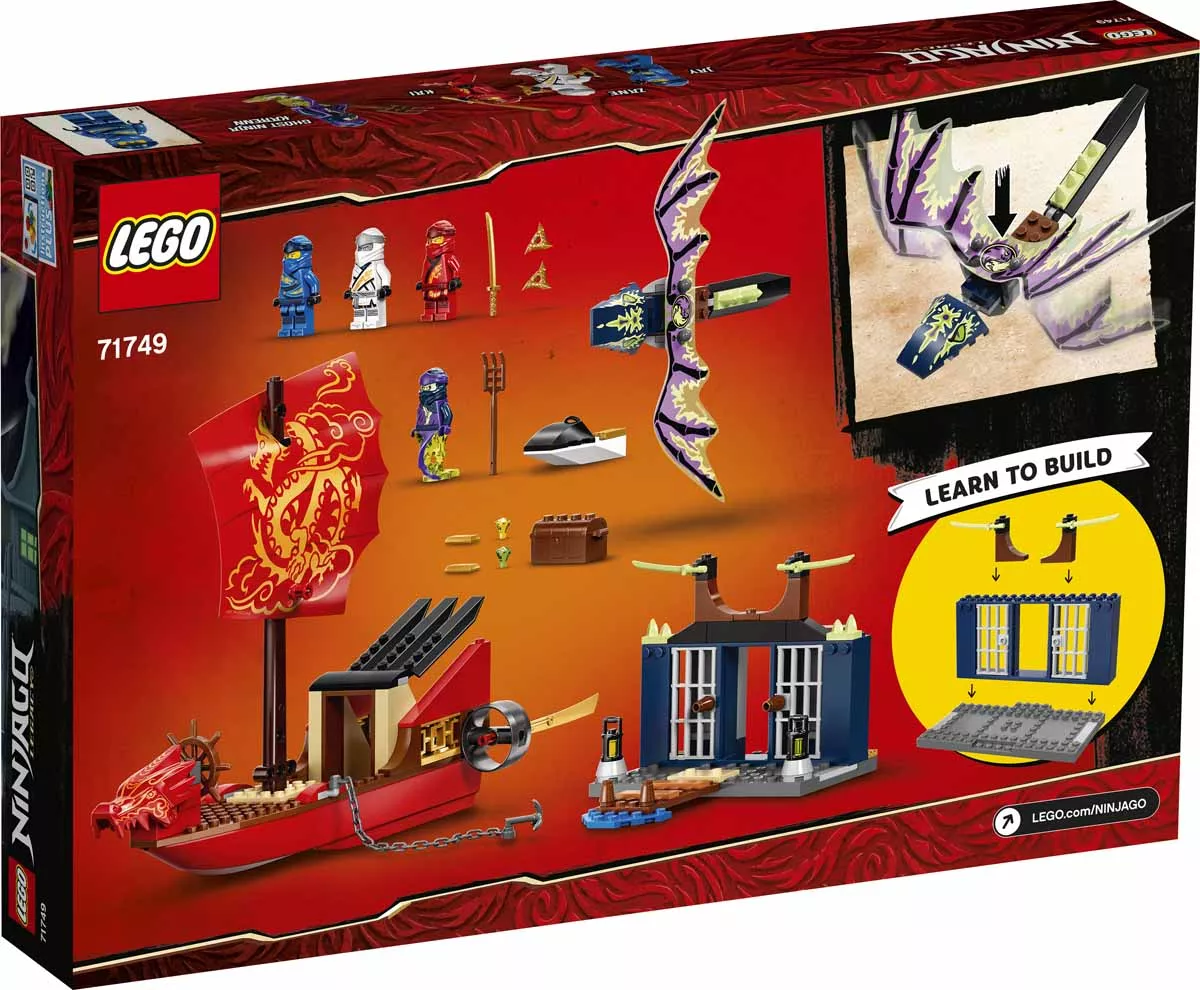 LEGO 71749 - LEGO Ninjago™ A Sors Adománya utolsó repülése