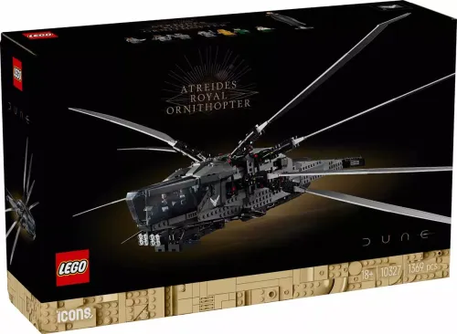 10327serult - LEGO Icons Dűne: Atreides Royal Ornithopter - Sérült dobozos!