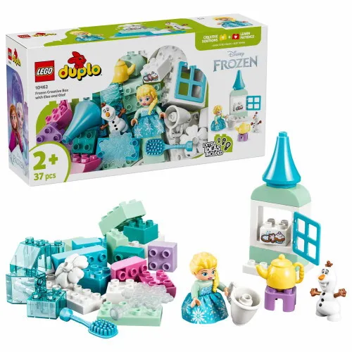 10462 - LEGO® DUPLO® - Jégvarázs: kreatív doboz Elsa és Olaf figurákkal