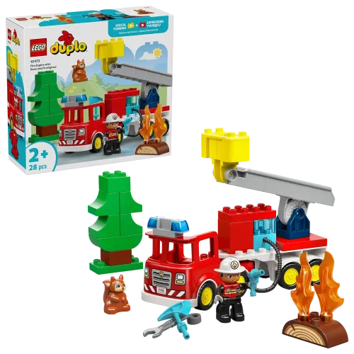 10473 - LEGO® DUPLO® - Tűzoltóautó tömlővel és tűzoltóval
