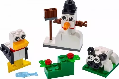 11012 - LEGO Classic Kreatív fehér kockák