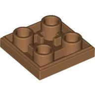 11203c150 - LEGO közepes nugát inverz csempe 2 x 2 méretű