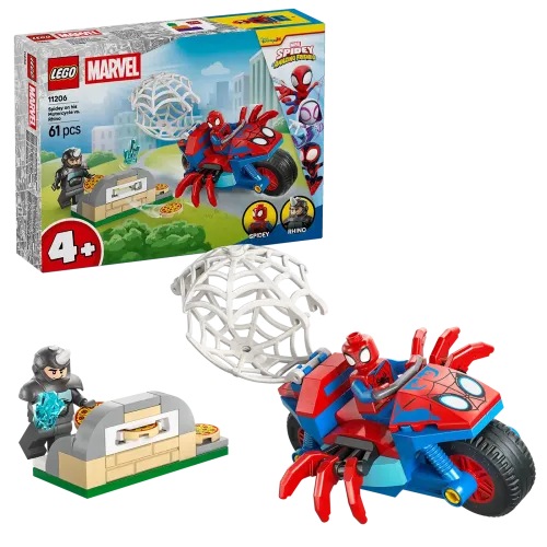 11206 - LEGO Spidey - Motorkerékpáros Pókember vs. Rhino