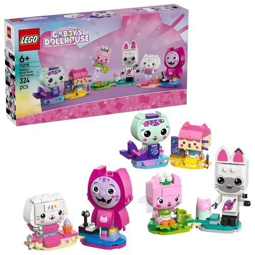 11215 - LEGO Gabby's Dollhouse - Gabi kockákból épült cicabarátai