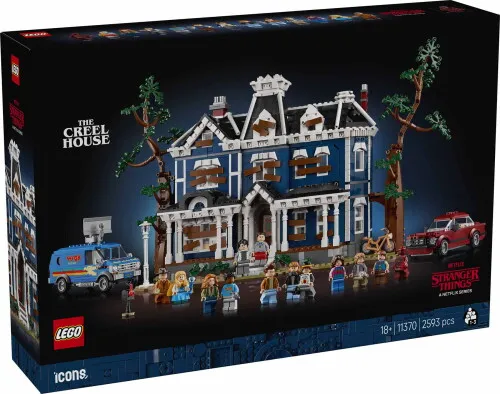 11370serult - LEGO Icons - Stranger Things: A Creel-ház - Sérült dobozos!