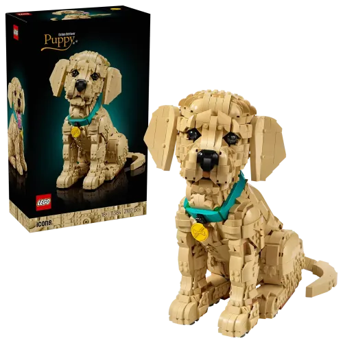 11384 - LEGO Icons - Golden retriever kutyus
