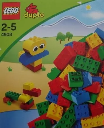 4908 - DUPLO alapkockák - 100 alkatrész!