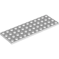 3029c1 - LEGO fehér lap 4 x 12 méretű