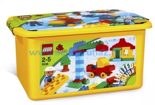 5536 - DUPLO óriás elemtartó doboz 106 alkatrésszel