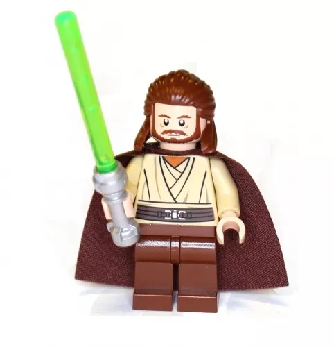sw322 - LEGO Star Wars Qui-Gon Jinn minifigura