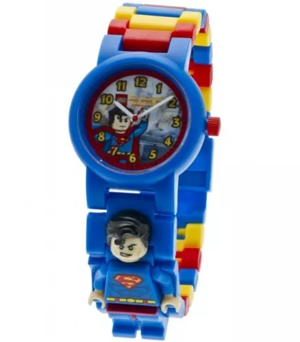 9005619 - LEGO Superheroes - Superman karóra összerakható szíjjal