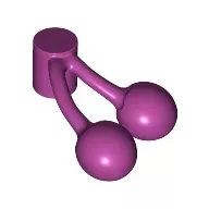 22667c71 - LEGO magenta színű cseresznye