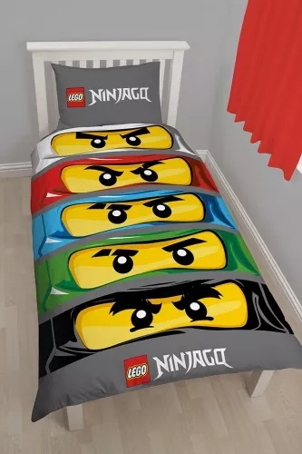 5055285346287 - LEGO Ninjago Szemek Ágynemű, 2 részes