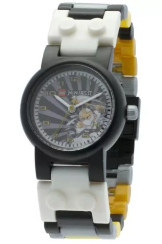 8020073 - LEGO Ninjago Zane karóra összerakható szíjjal és minifigurával
