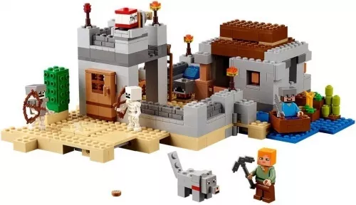 21121 - LEGO Minecraft Sivatagi kutatóállomás