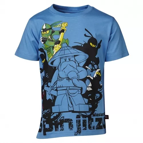 TRISTAN102-549-110 - LEGO Wear Ninjago Tristan 102 fiú kék t-shirt 110-es méretben
