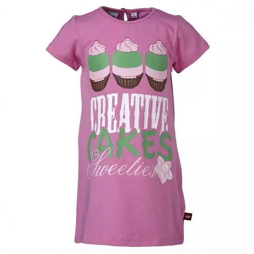 DISA403-437-104 - LEGO Wear LEGO® DUPLO Disa 403 lány pink ruha 104-es méretben