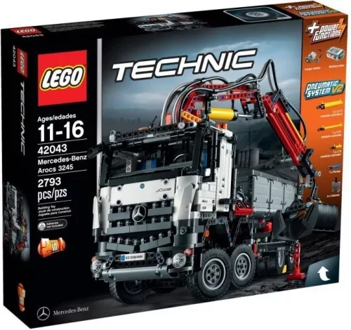 42043serult - LEGO Technic Mercedes-Benz Arocs 3245 - Sérült dobozos!