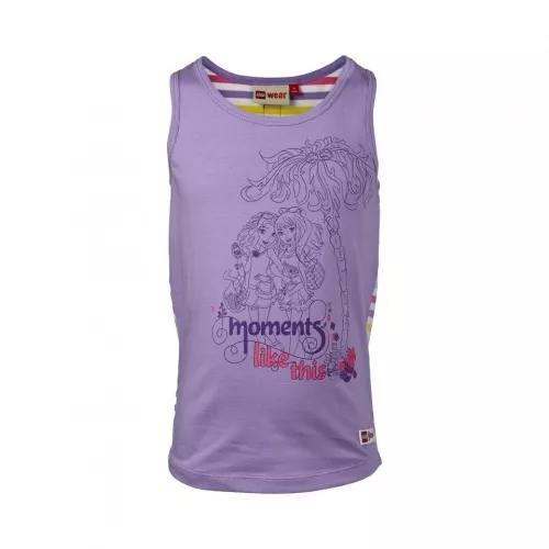TANISHA504-618-122 - LEGO Wear Friends Tanisha 504 lány lila ujjatlan t-shirt 122-es méretben