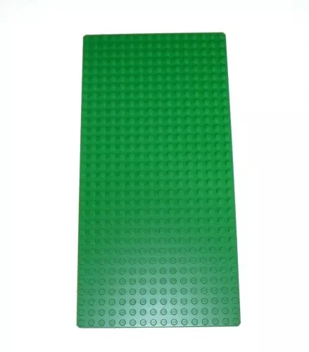 3857c36 - LEGO élénk zöld alaplap 16 x 32 méretű