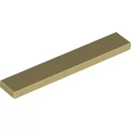 6636c2 - LEGO világos krémszínű (tan) csempe 1 x 6 méretű