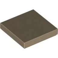 3068bc69 - LEGO sötét krémszínű csempe 2 x 2 méretű