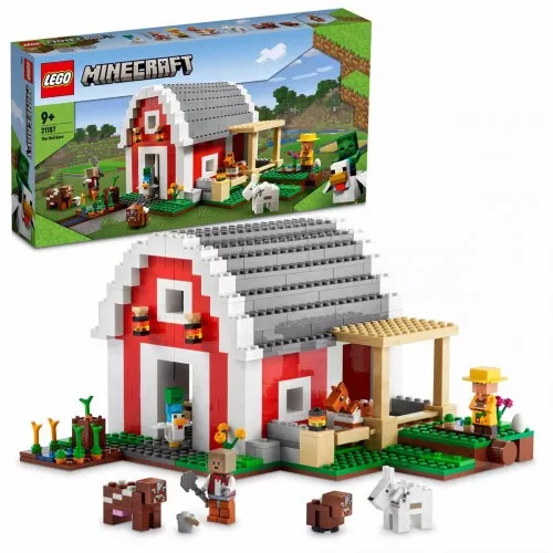 21187 - LEGO Minecraft A piros pajta